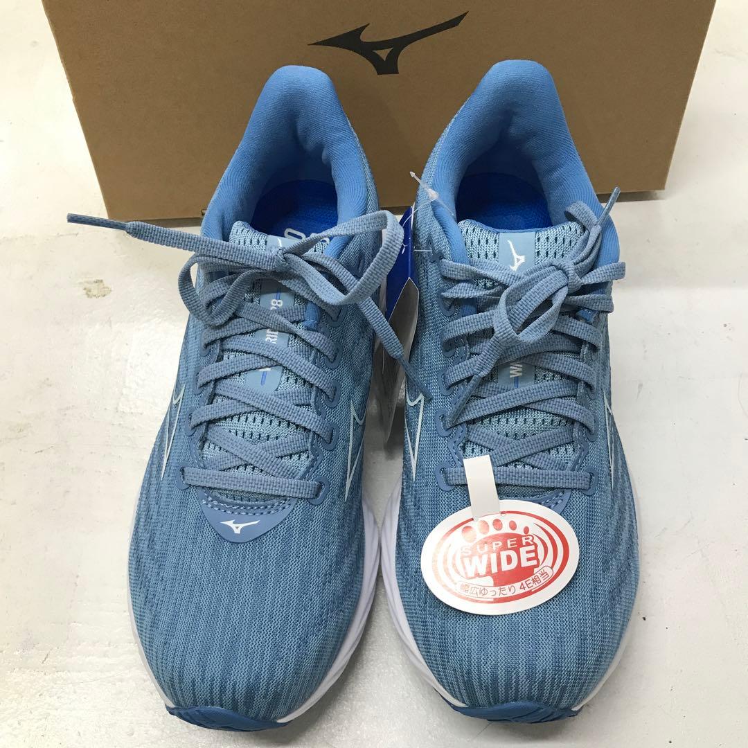 ミズノ　ランニングシューズ　ウエーブライダー28 24cm 幅スーパーワイド