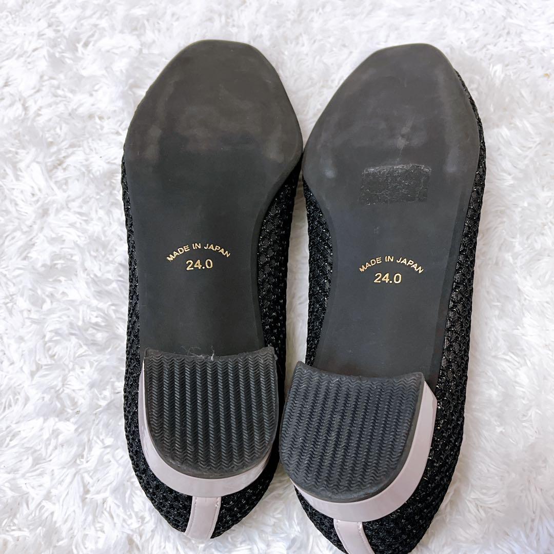 Bridget Birkin ブリジットバーキン アミメッシュ　フラットシューズ