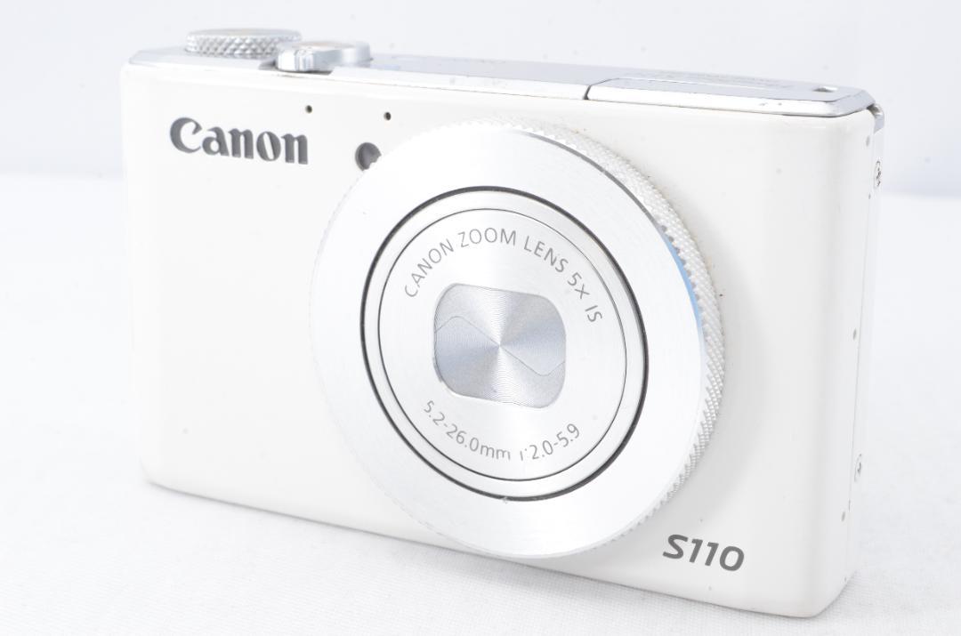 Canon PowerShot S110 ホワイト コンパクトデジタルカメラ