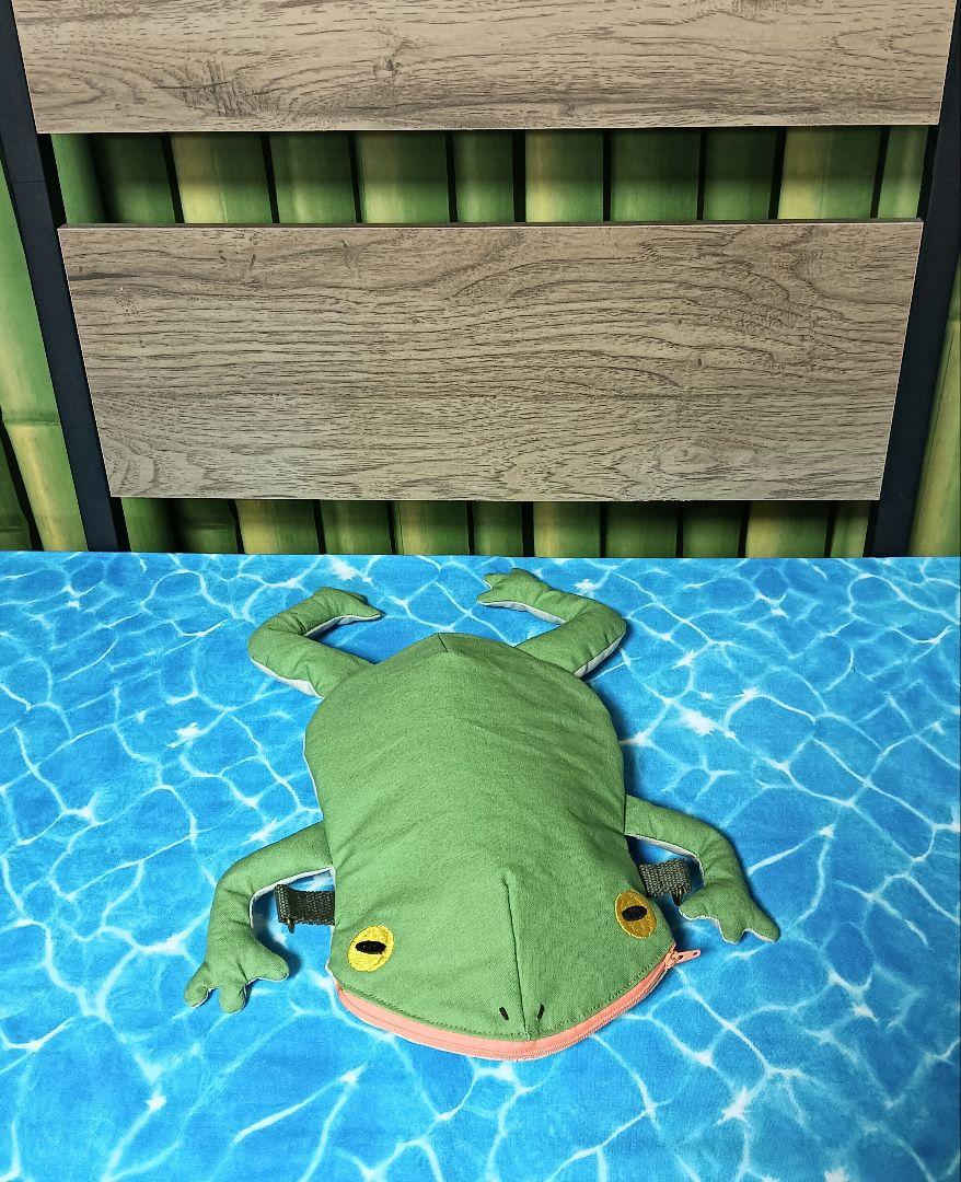 カエル型　サコッシュ　ハンドメイド