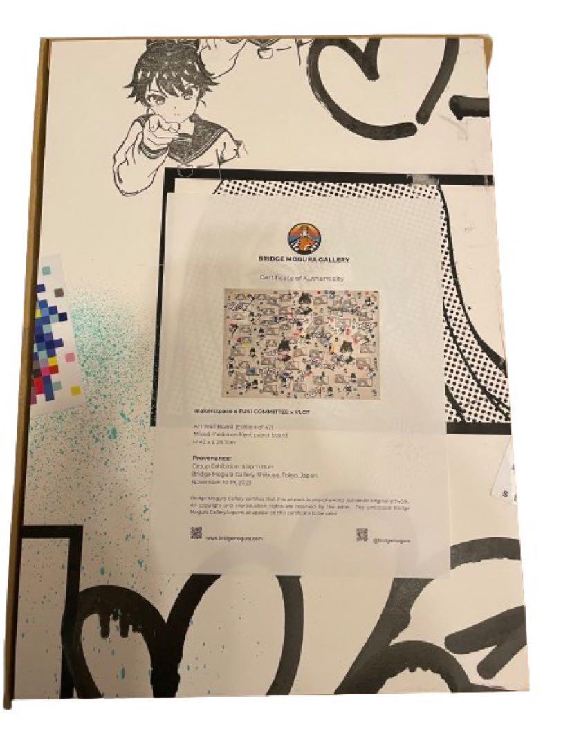 絵画 makersspace FUKI COMMITTEE VLOT ArtBorad makersspace FUKI COMMITTEE VLOT ArtBorad - メルカリ