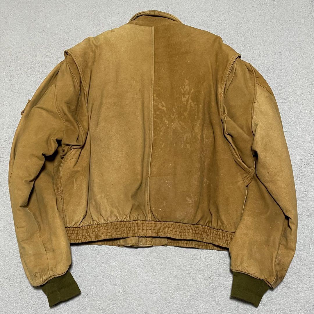 【正規品】 LIBERTO レザージャケット XL フランス製 短丈 キルティング 本革 ジャケット・アウター