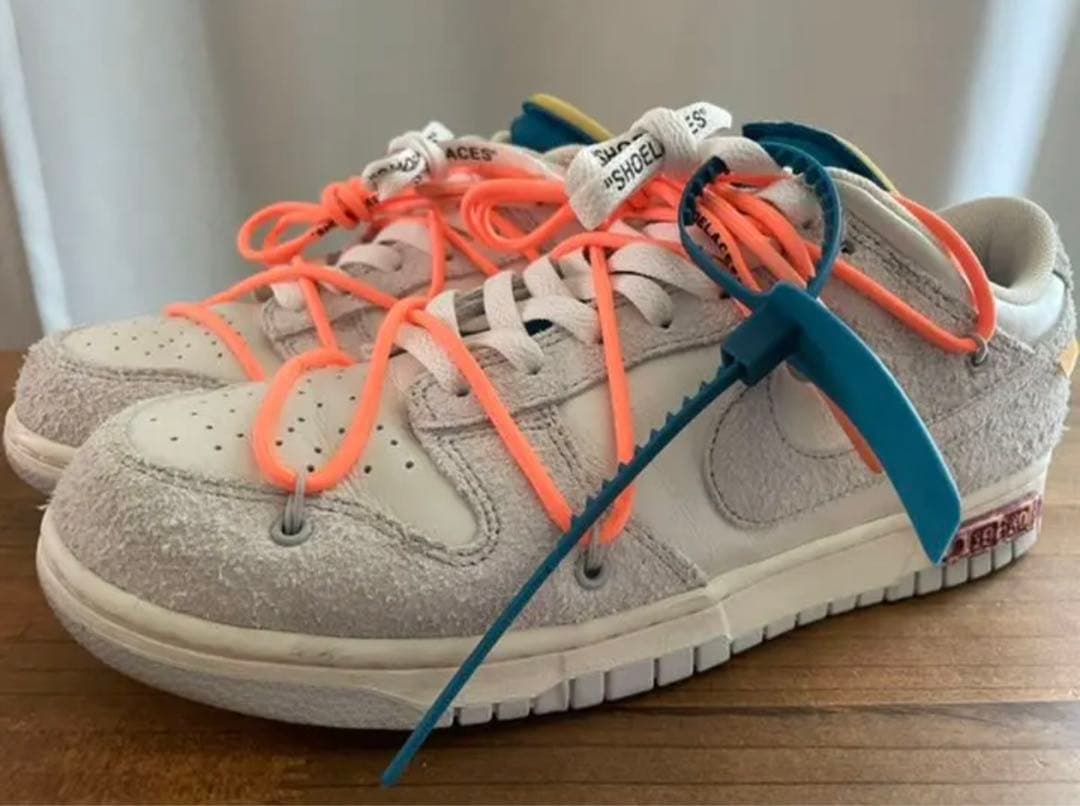 OFF-WHITE × NIKE DUNK LOW 1 OF 50 /