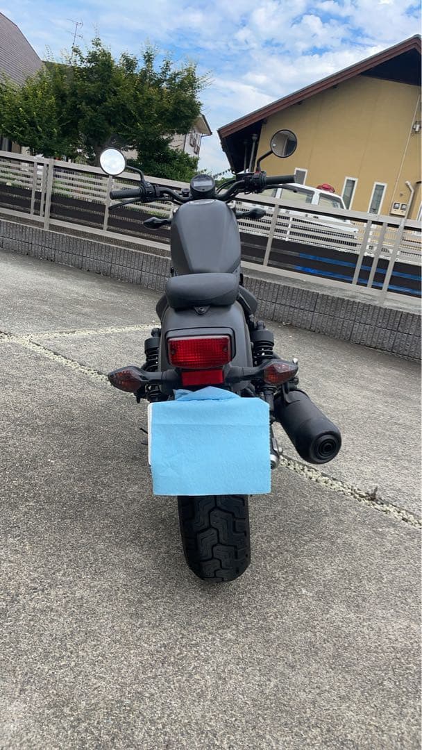 ホンダ レブル250 走行3800km 程度良好 自賠責付き 乗って帰れます ホンダ レブル250 走行3800km 程度良好 自賠責付き 乗って帰れます