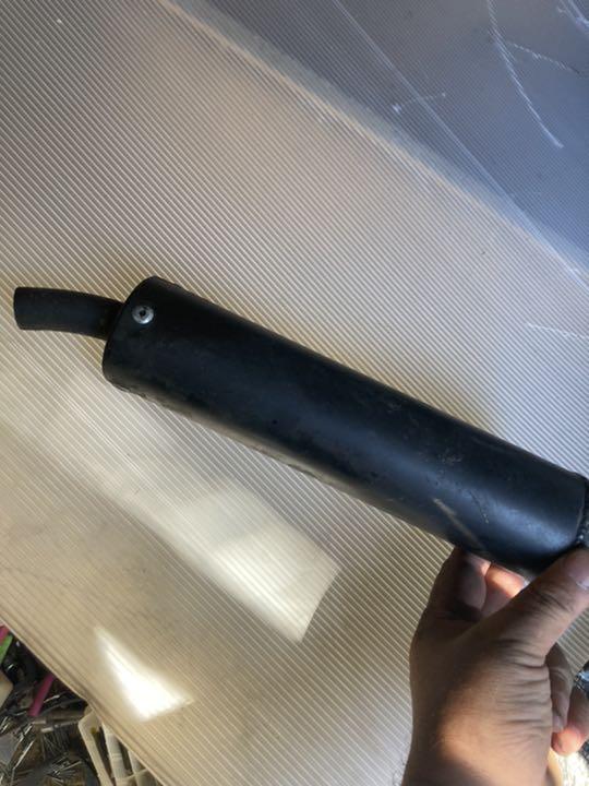HOT正規品 中古現状 ホンダNSR50用社外マフラーサイレンサー付き ボディー凹みあり biv79-m66979249155 通販超激安