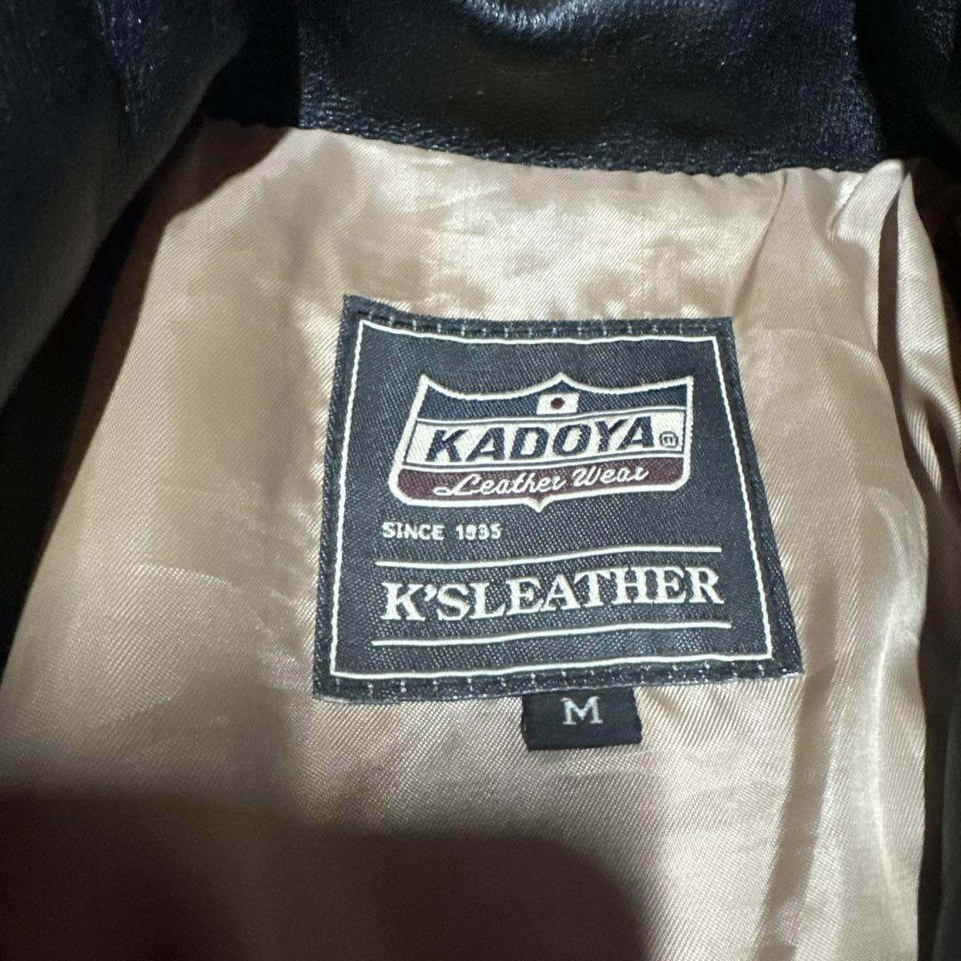 KADOYA TCR-2 K'S Leather レザージャケット　SIZE M