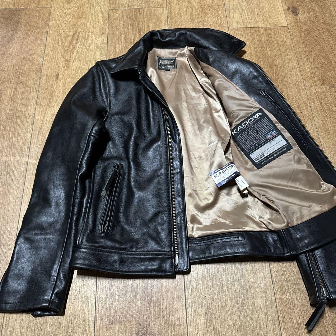 KADOYA TCR-2 K'S Leather レザージャケット　SIZE M