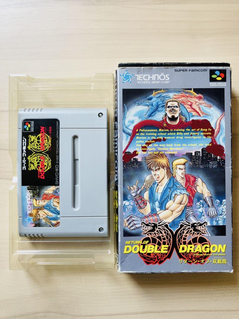 未開封新品 スーパーファミコン リターンオブダブルドラゴン SFC