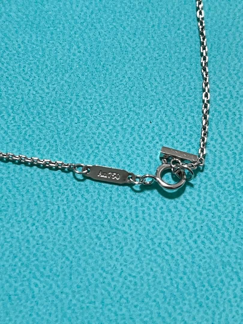 ティファニーTスマイルダイヤモンドペンダントWGミディアム[新品]定価59.4万