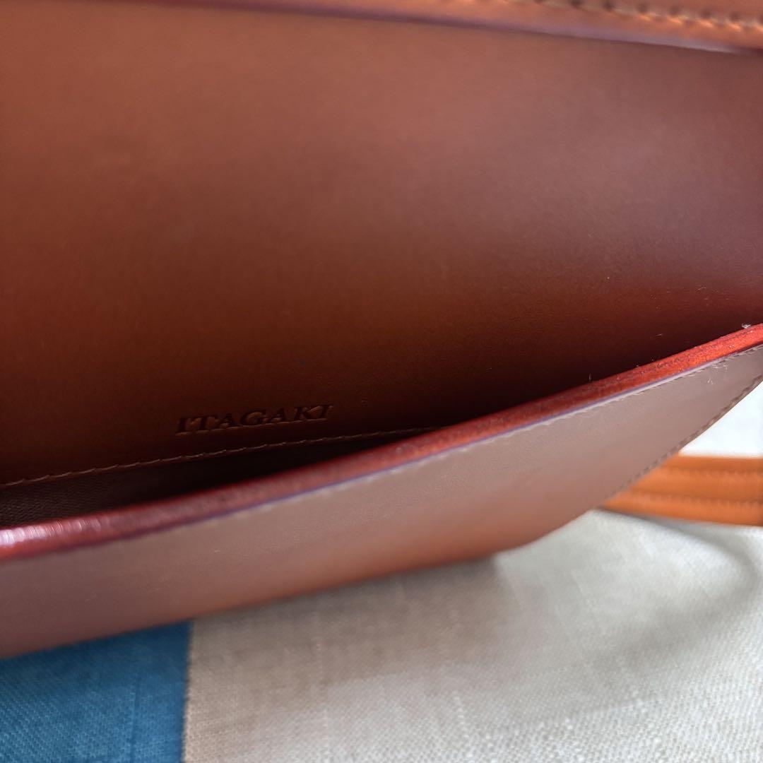 【美品】ITAGAKI あぶみリュック キャメル