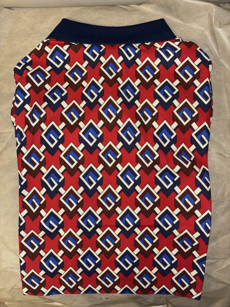 グッチ　GUCCI 犬用ウェア　Lサイズ　新品未使用　G レッド　ブルー