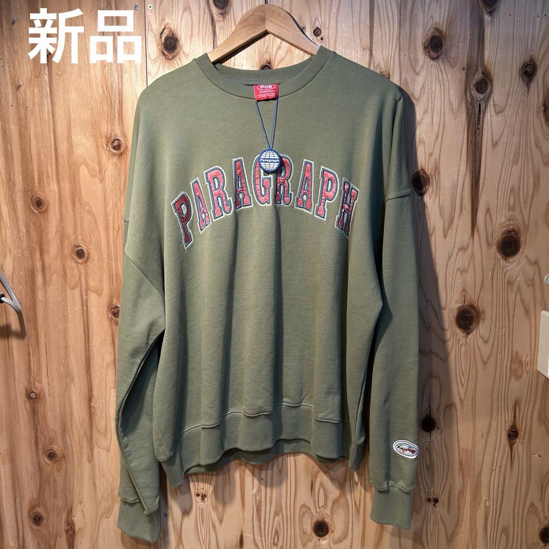 新品 スウェット PARAGRAPH