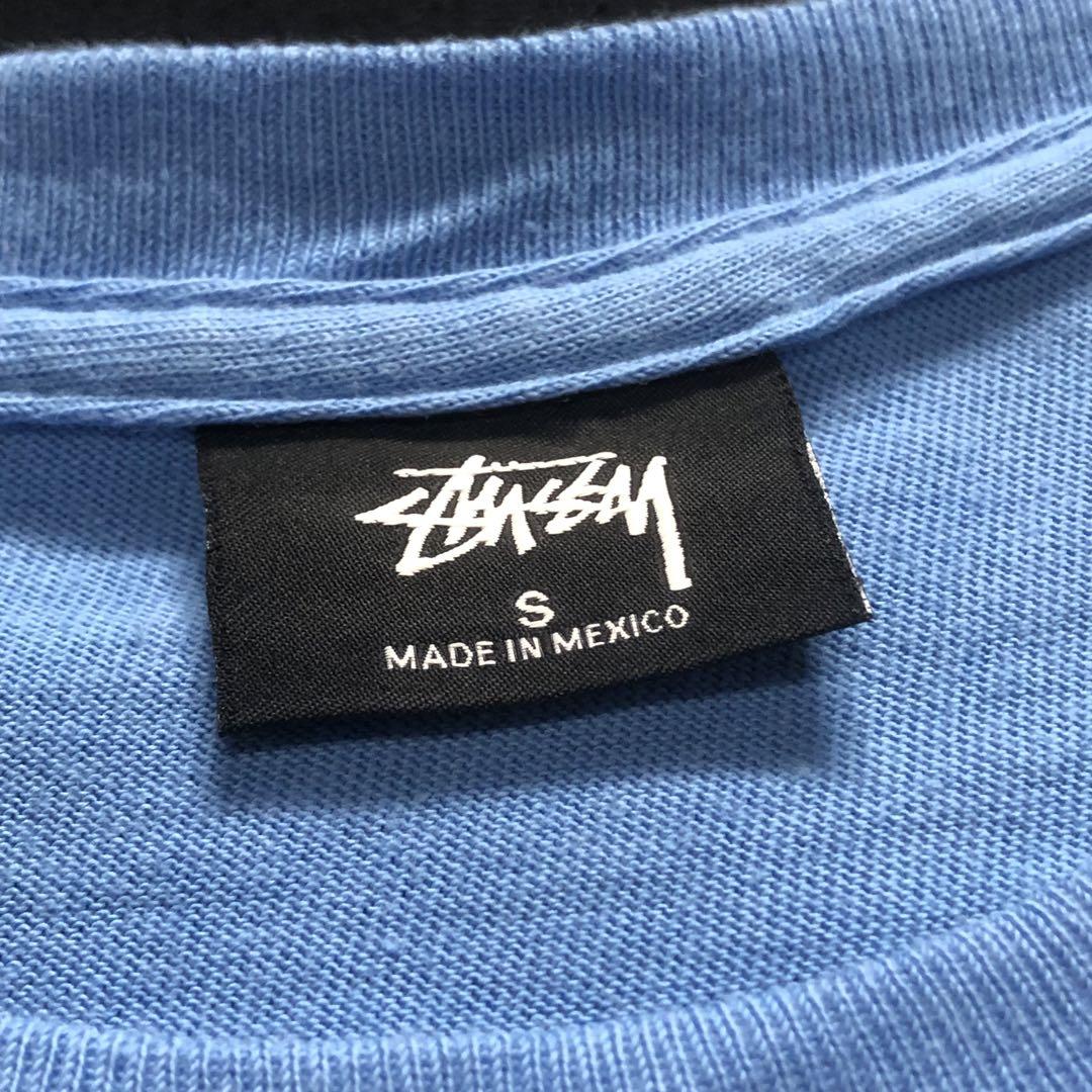 old stussy tシャツ メキシコ製 ビンテージ 両面プリント y2k 昔