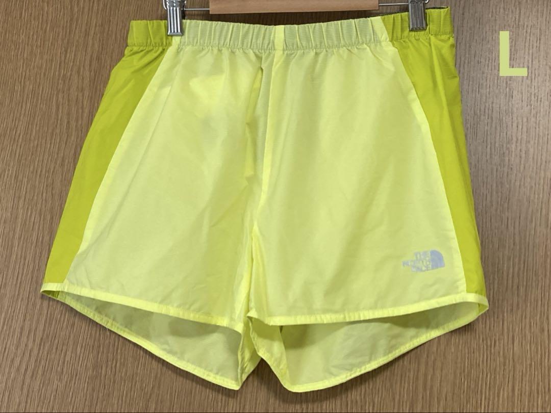 超美品☆ THE ノースフェイス フライトシリーズ ショートパンツ L イエロー