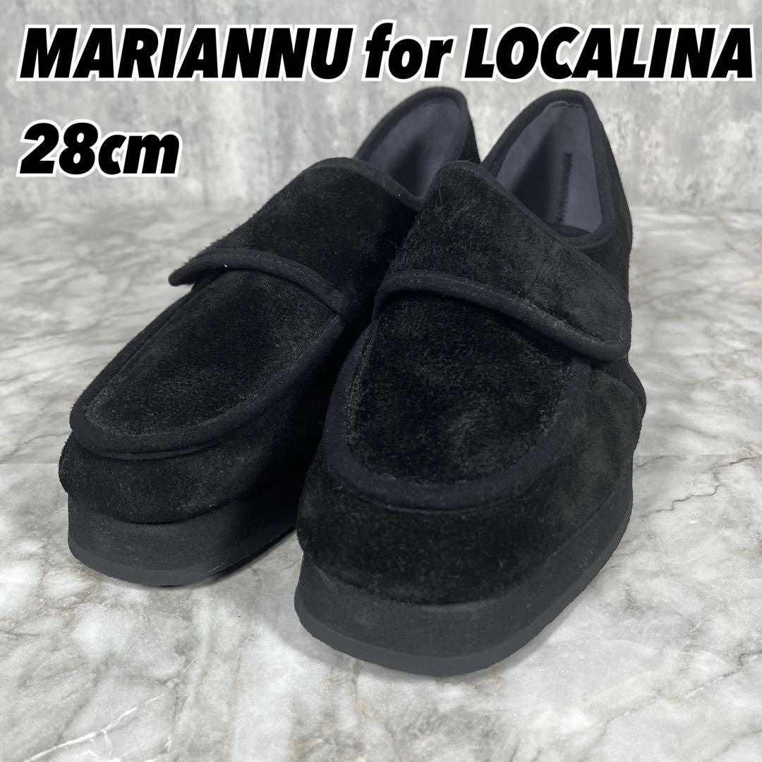 MARIANNU　LOCALINA　26cm　黒色　スエード MARIANNU LOCALINA 26cm 黒色 スエード - メルカリ