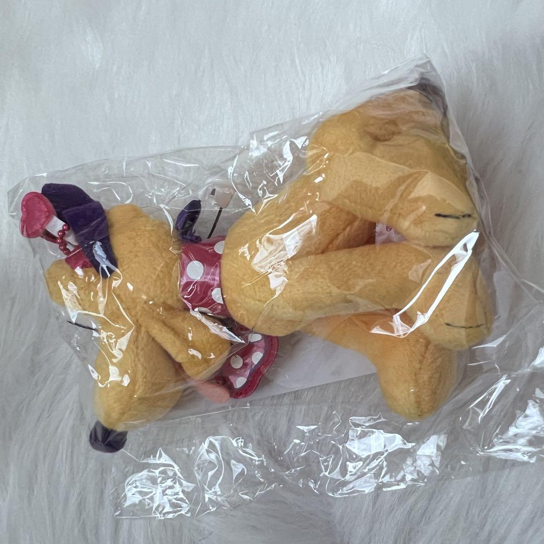 ディズニー　ミニー　パルパルーザ　プルート　ぬいぐるみバッジ