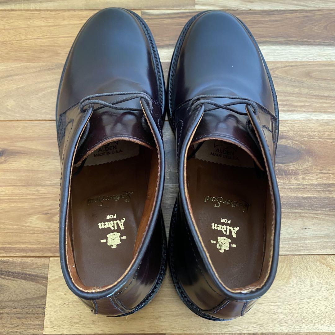 オールデン Alden チャッカブーツ 1339 コードバン 【新品・未使用】