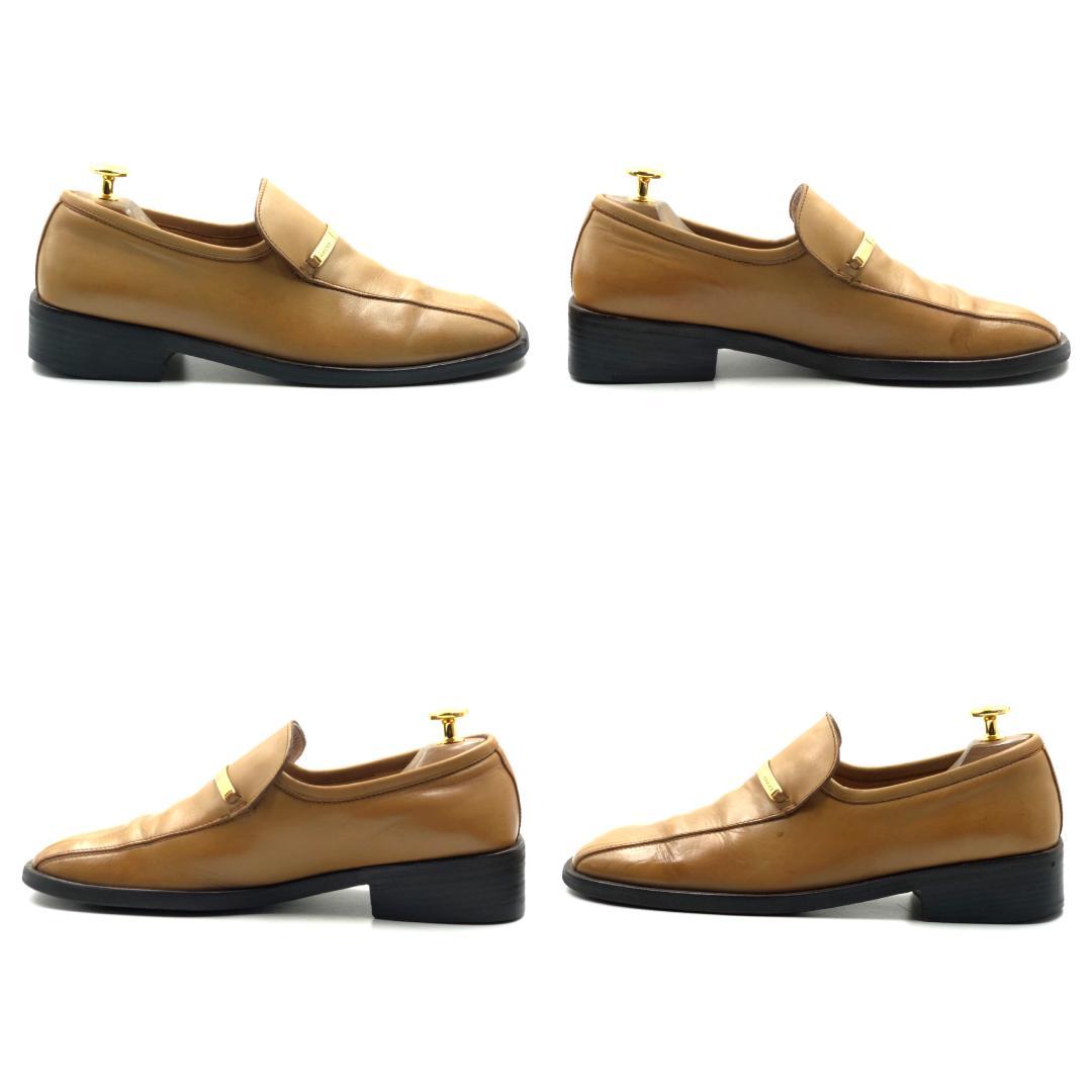 GUCCI グッチ 40.5E 1399 ビットローファー 茶
