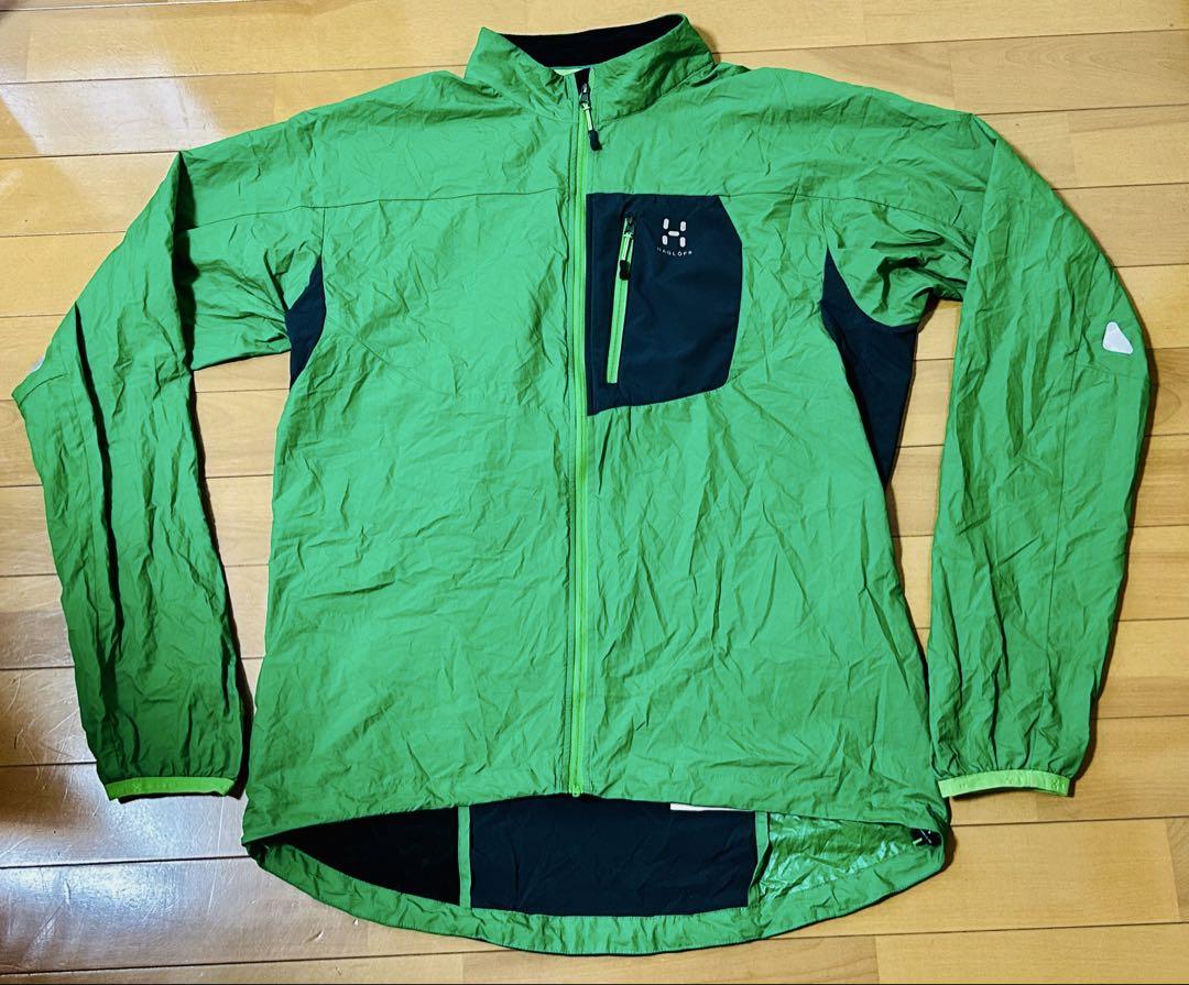 ホグロフス　SHIELD JACKET　サイズ:M カラー:グリーン 5,310円