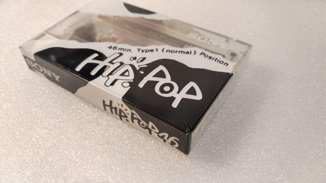 未開封 カセットテープ Sony HIP.POP 激レア ブラック 昭和