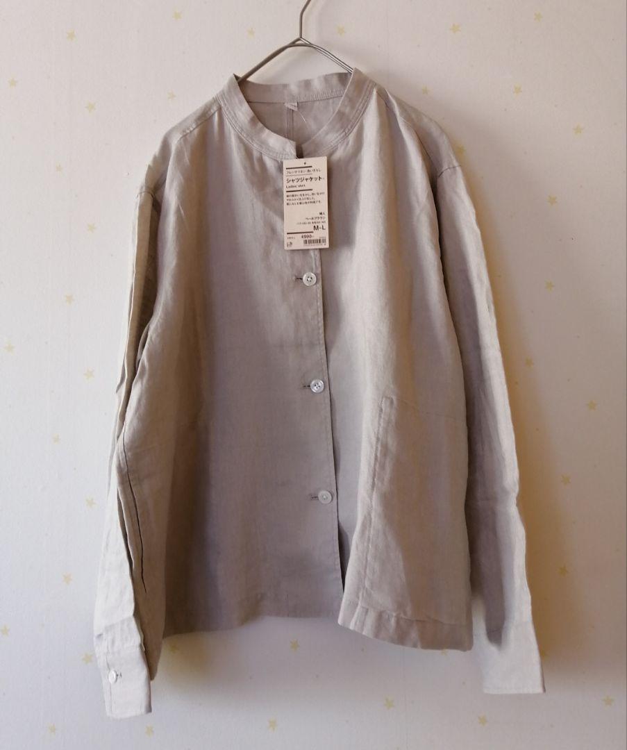 無印良品❋新品リネンシャツジャケット