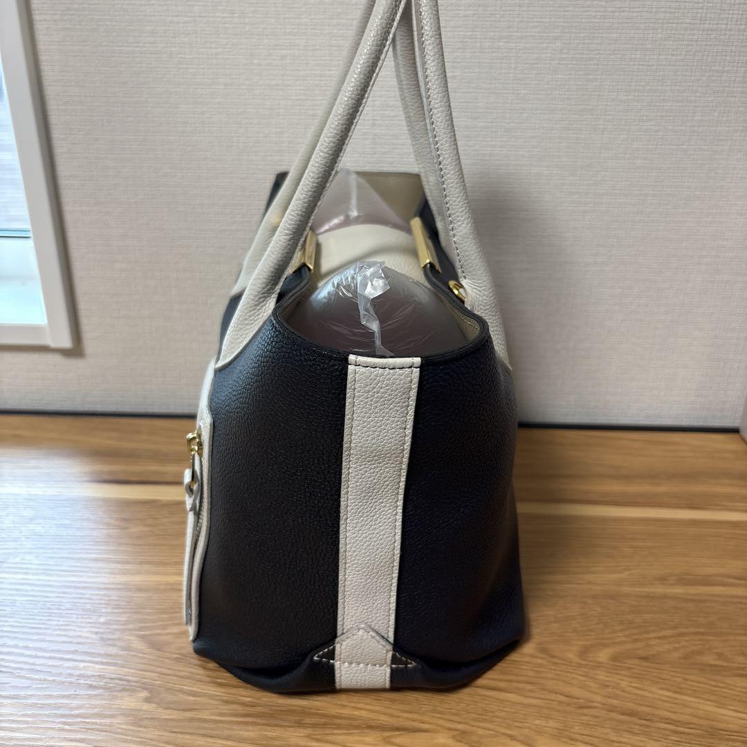 ADMJ トートバッグ モーツァルト マルチカラー ボトムアクセント