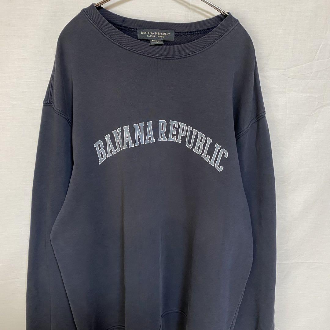BANANA REPUBLIC アーチロゴスウェット　バナリパ