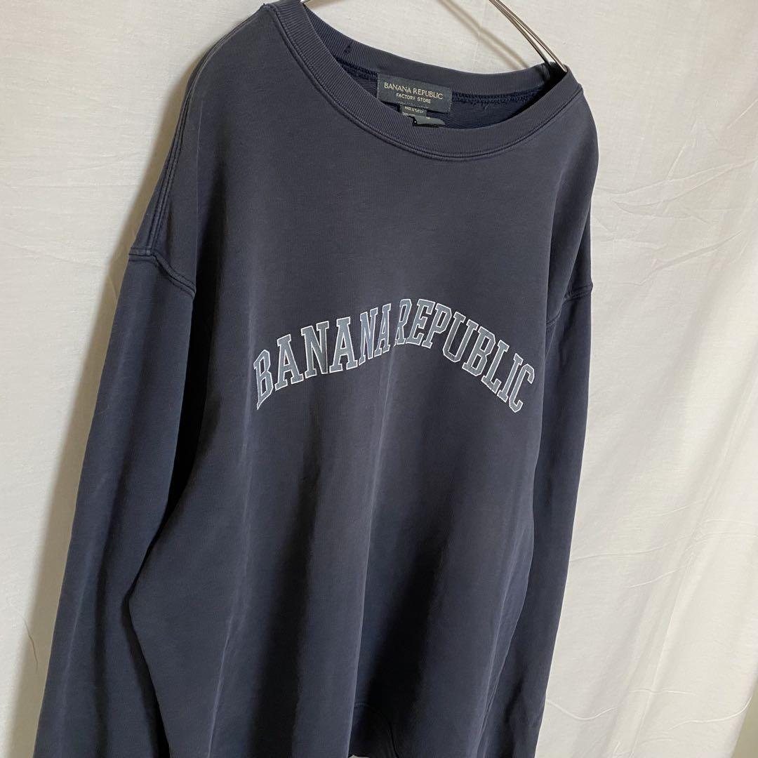 BANANA REPUBLIC アーチロゴスウェット　バナリパ