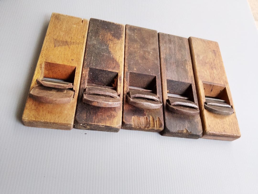 鉋かんなまとめ5個刻印あり(あ2) 鉋かんなまとめ5個刻印あり(あ2)