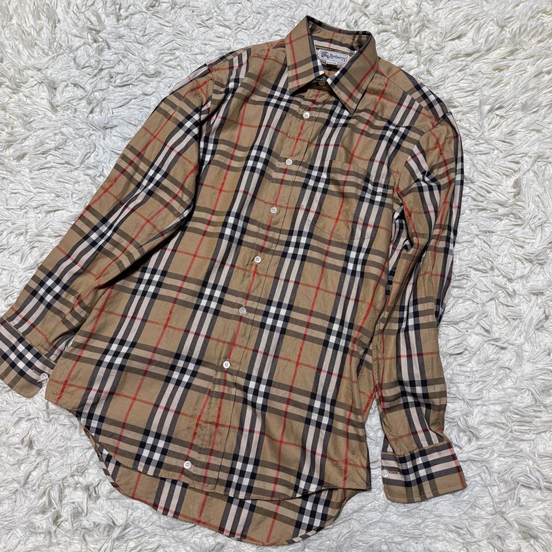 BURBERRY バーバリー シャツ 長袖 ノバチェック レギュラー