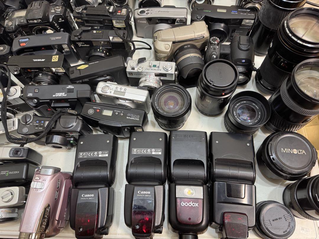 Canon panasonic NIKON まとめて　70台-37,5kg