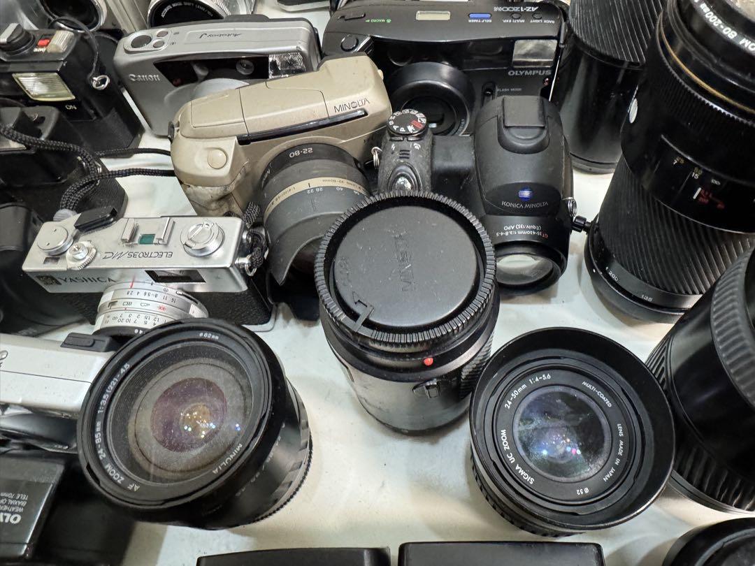 Canon panasonic NIKON まとめて　70台-37,5kg
