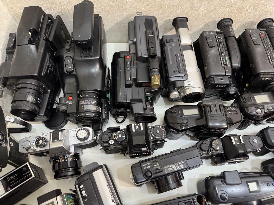 Canon panasonic NIKON まとめて　70台-37,5kg