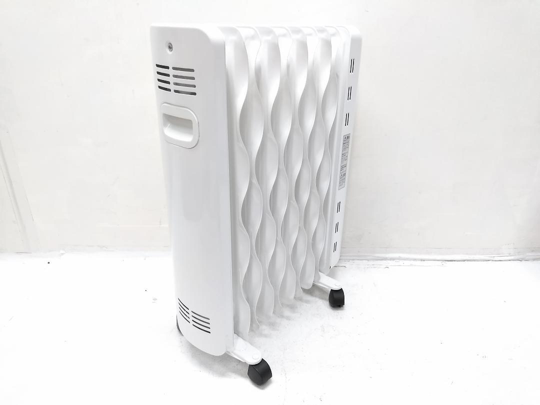アイリスオーヤマ ウェーブ型オイルヒーター kiwh2-1210M-w 21年♪