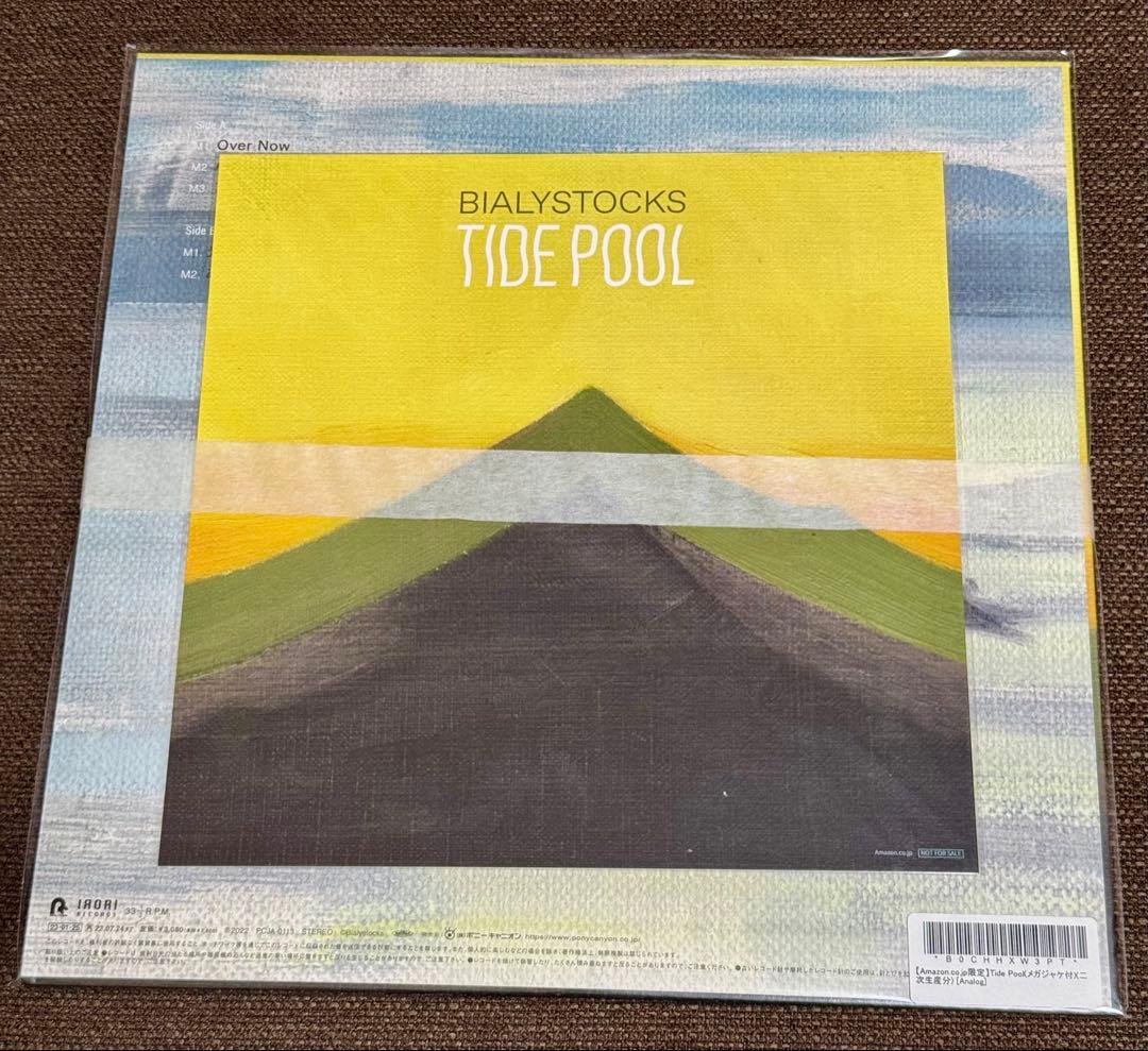 安い!かわいい! Bialystocks TIDE POOL アナログ盤 メガジャケ付き