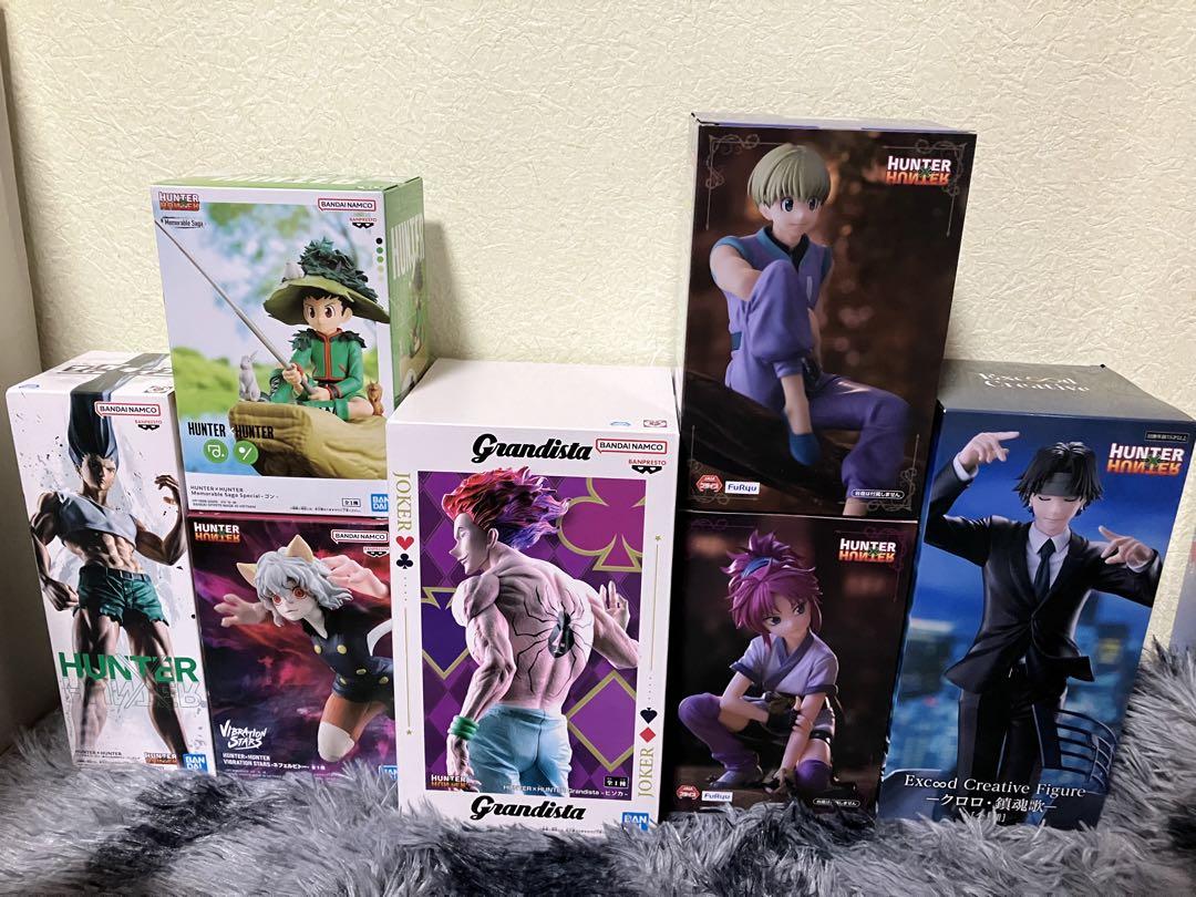 呪術廻戦、HUNTER×HUNTER フィギュア まとめ売り 7点セット