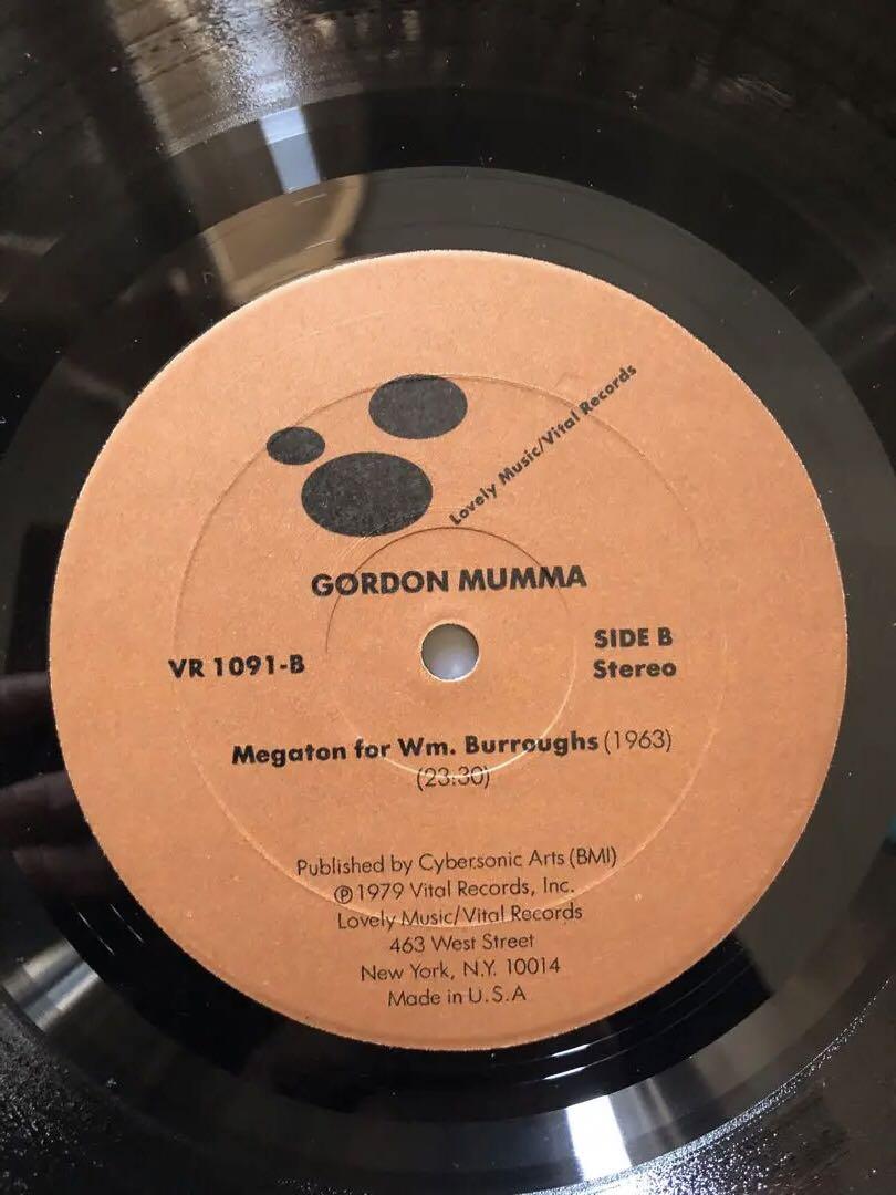 Gordon Mumma Dresden/Venezia/Megaton US盤
