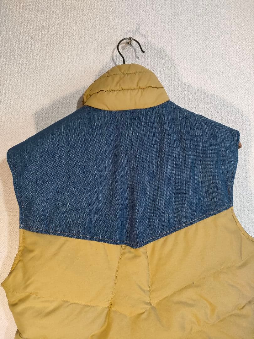 70s リーバイススキー SKILevi's デニムウエスタンダウンベスト 70s リーバイススキー SKILevi's デニムウエスタンダウンベスト