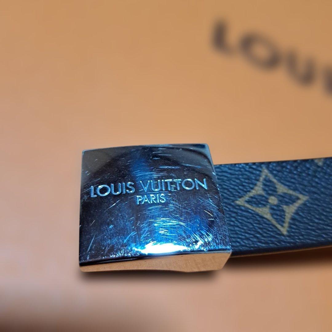 LOUIS VUITTON モノグラム レザーベルト LOUIS VUITTON モノグラム レザーベルト
