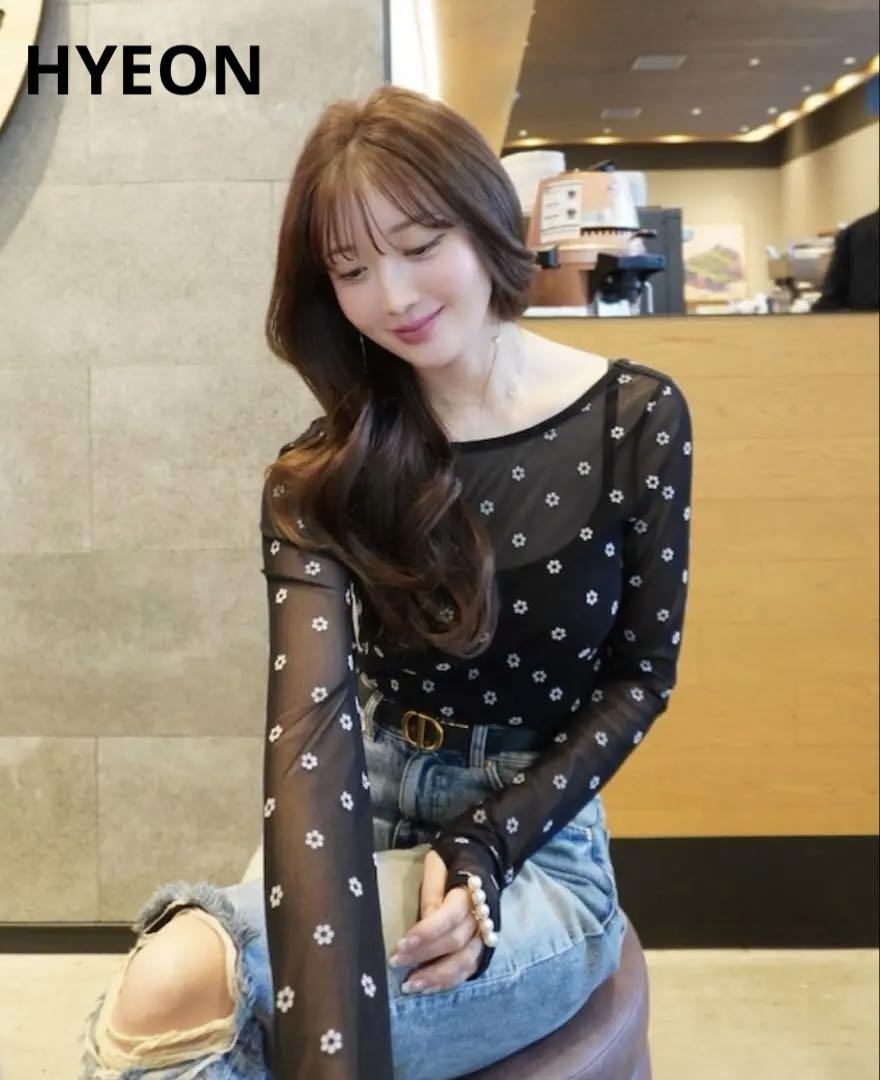 HYEON ヘヨン / sheer tops \