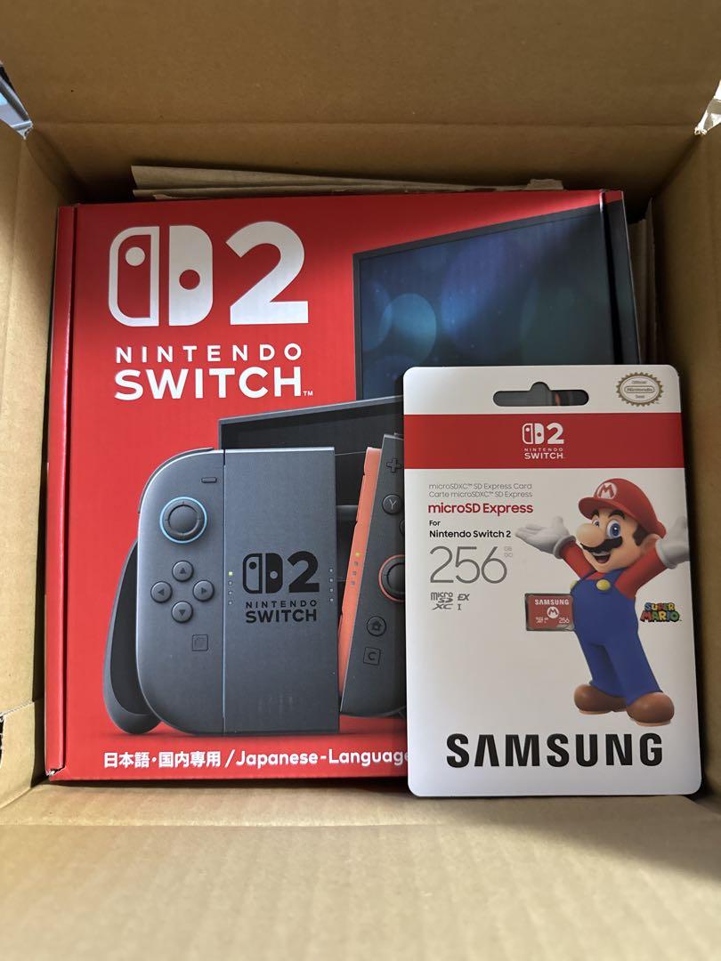 Nintendo Switch 2 + 256GB microSDカード