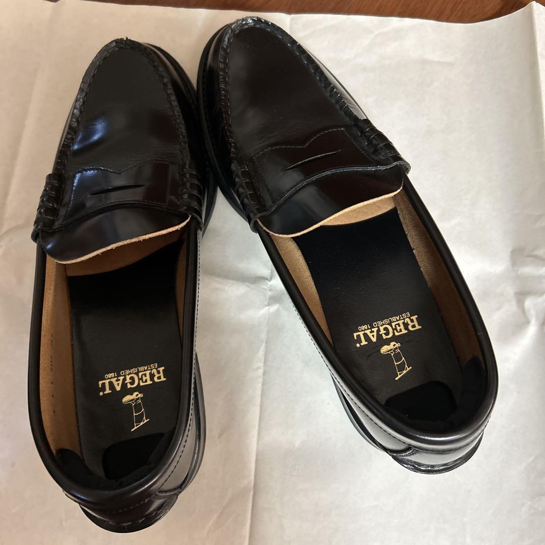 REGAL 黒 ローファー