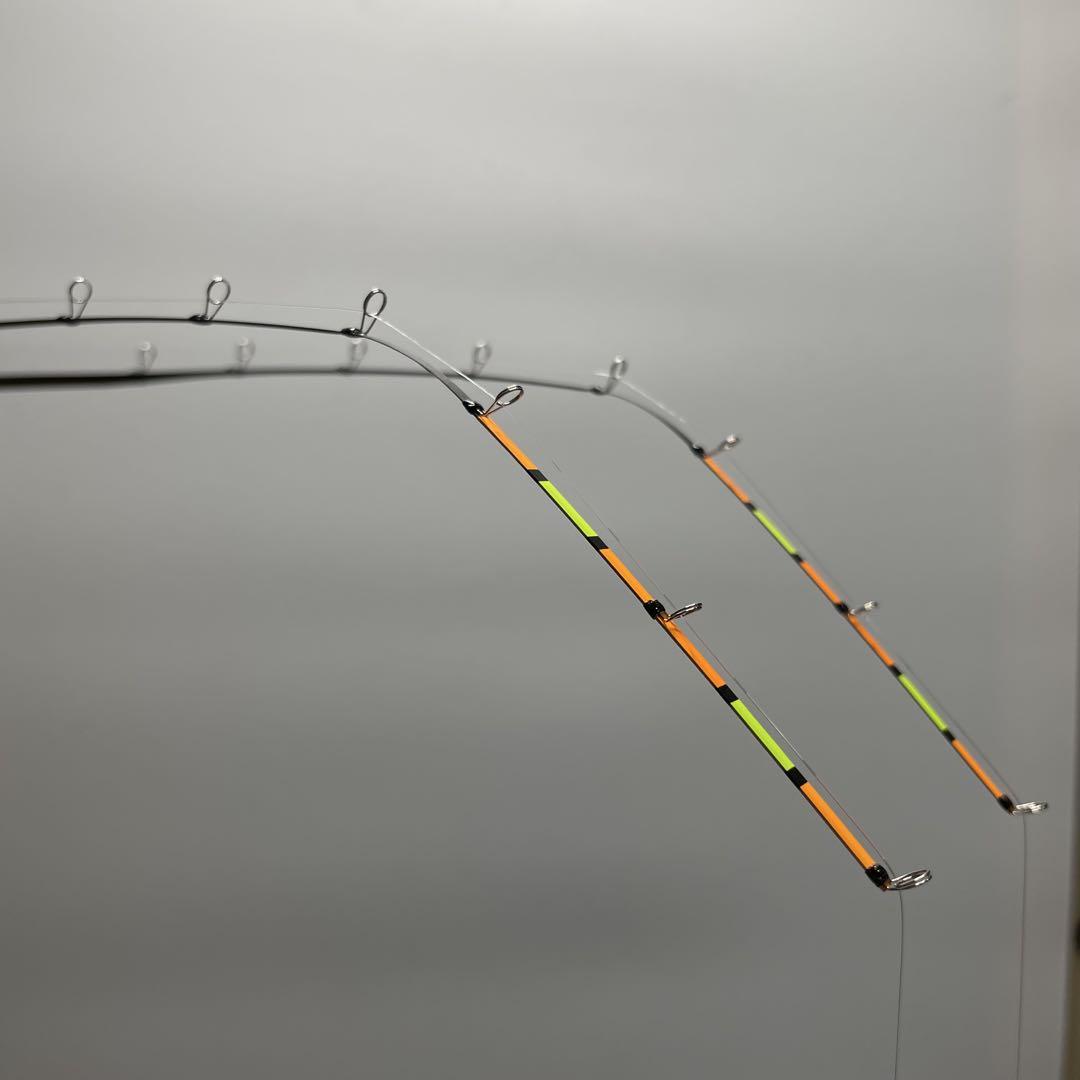 ハンドメイド ワカサギ カーボン への字 31cm（硬調・一体型）2