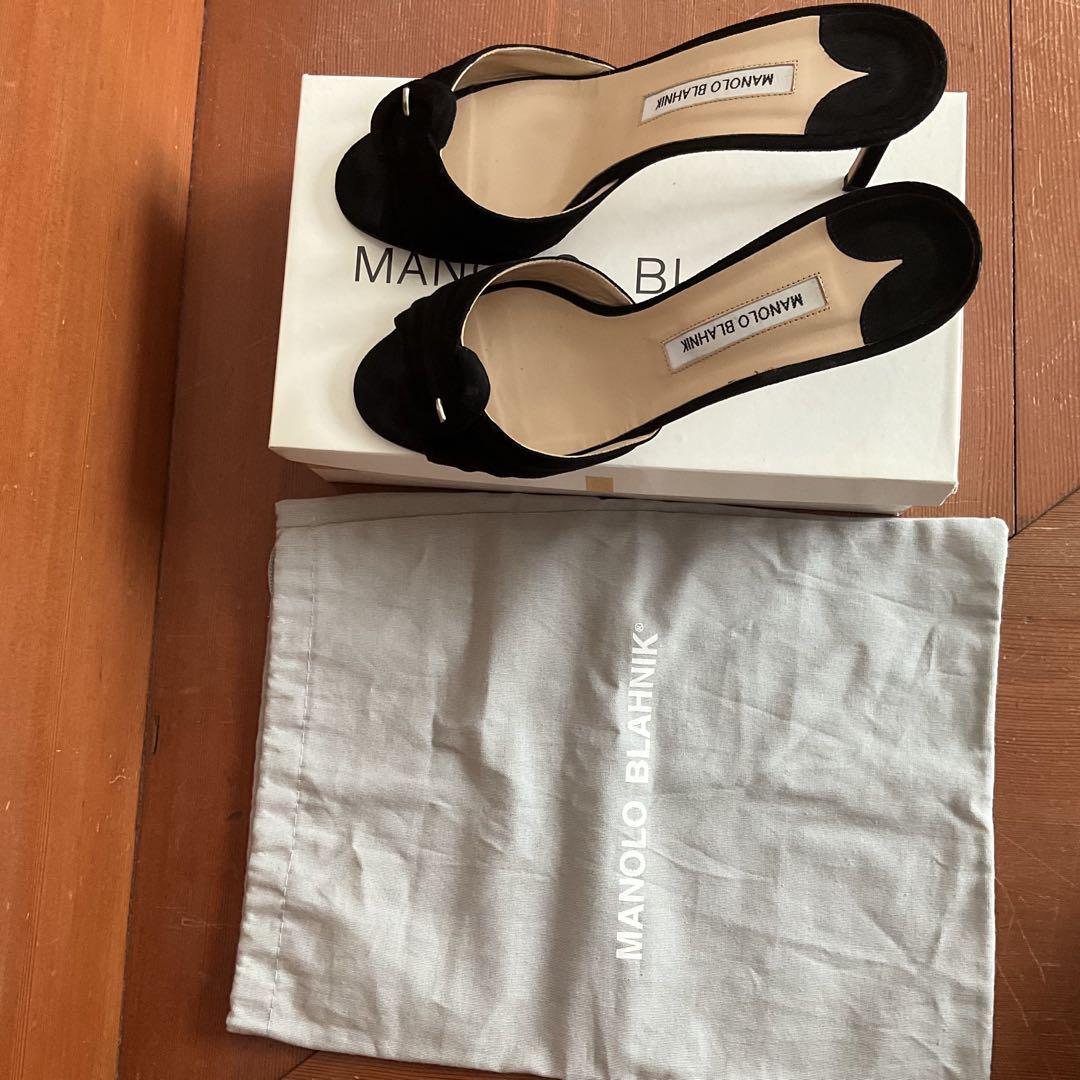 25cm Manolo Blahnik(マノロブラニク) サンダル・ミュール