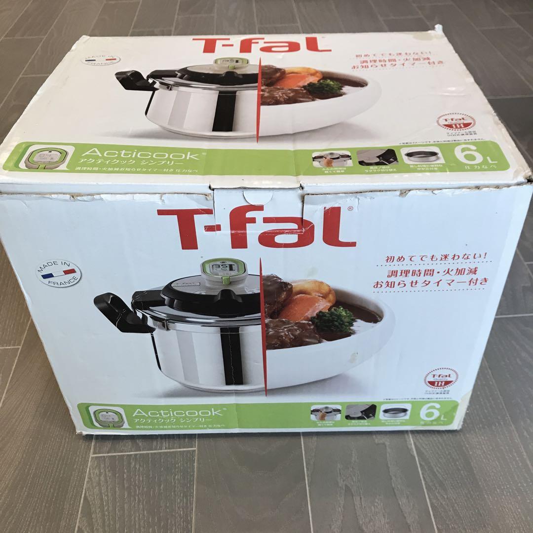 T-fal Acticook 圧力鍋 6L タイマー付き T-fal Acticook 圧力鍋 6L タイマー付き