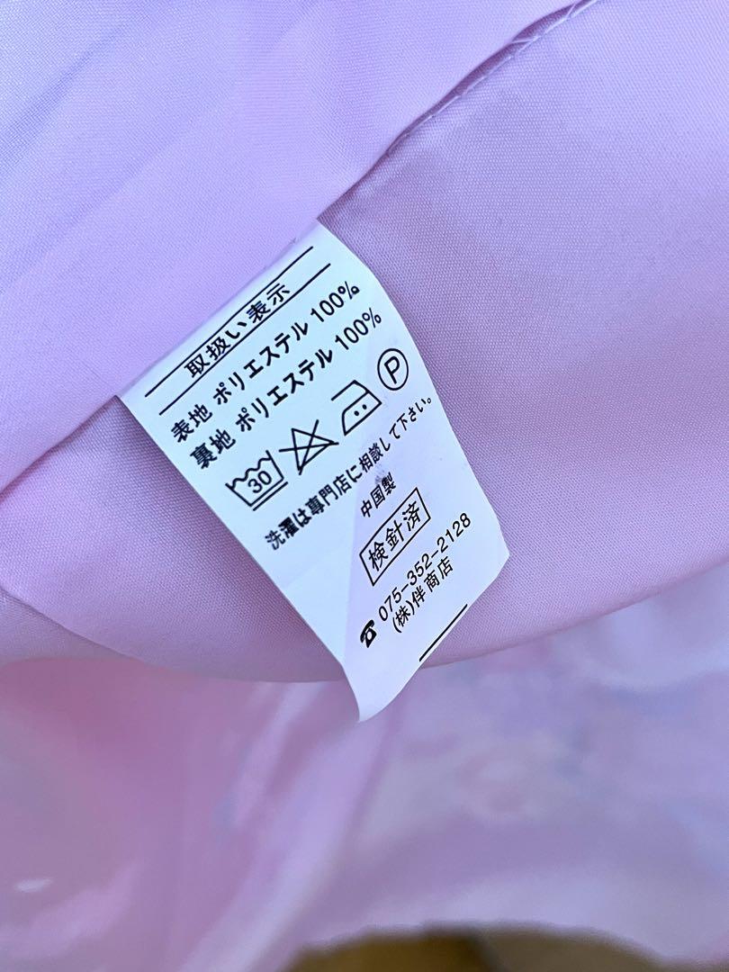 七五三 着物 7歳 女の子 フルセット 美品 簡単着付け 赤色 古典柄 花柄