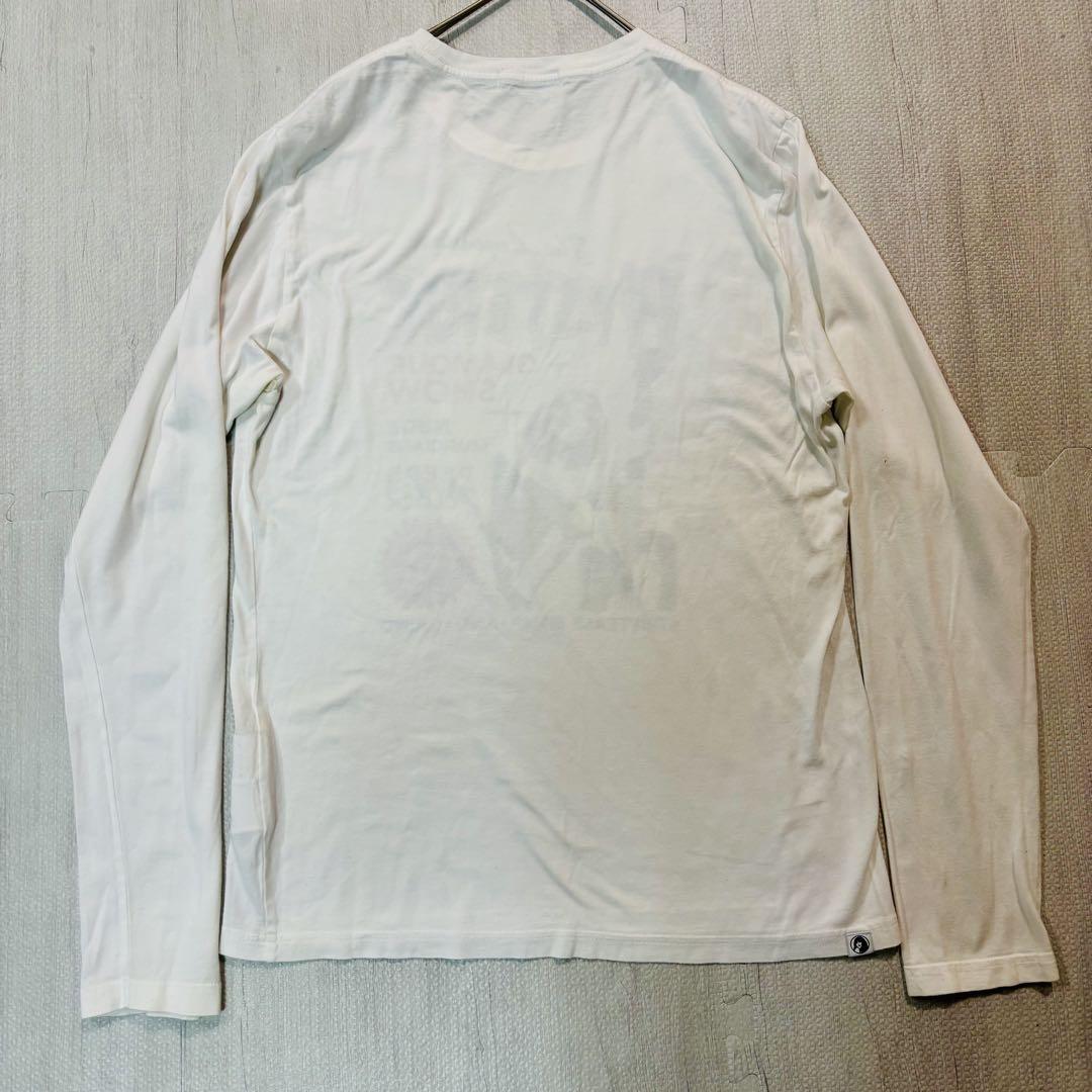 即完売モデル ヒステリックグラマー ロンT ギターガール　ホワイト M