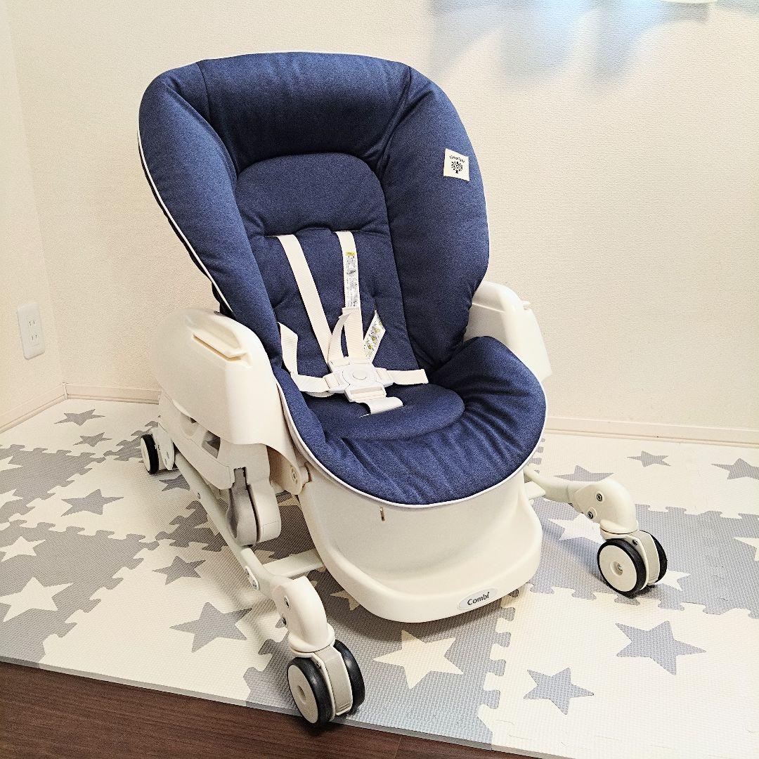 【美品!!送料込み!】コンビ 手動ハイローラック ネムリラ シンプライト⭐︎⭐︎
