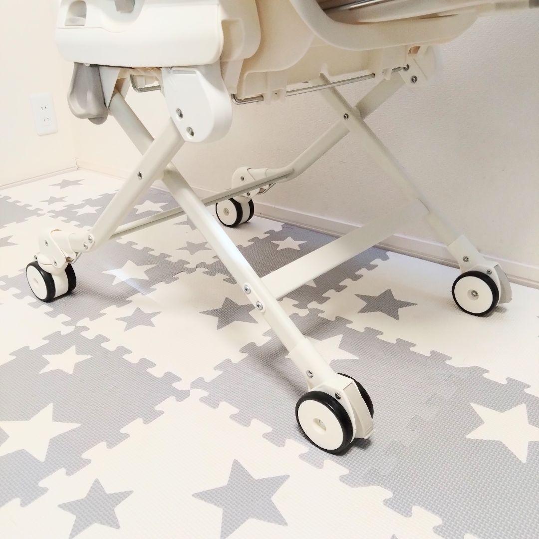【美品!!送料込み!】コンビ 手動ハイローラック ネムリラ シンプライト⭐︎⭐︎