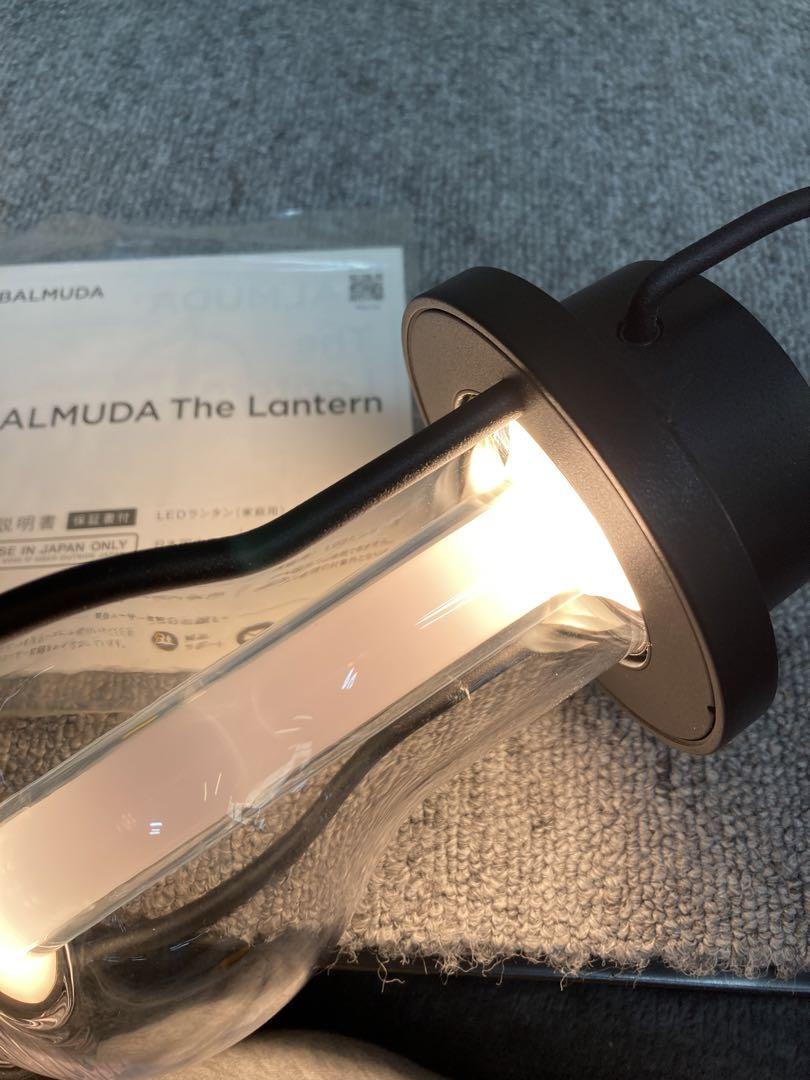 バルミューダ ザ・ランタン ポータブルLEDランタン ブラック BALMUDA